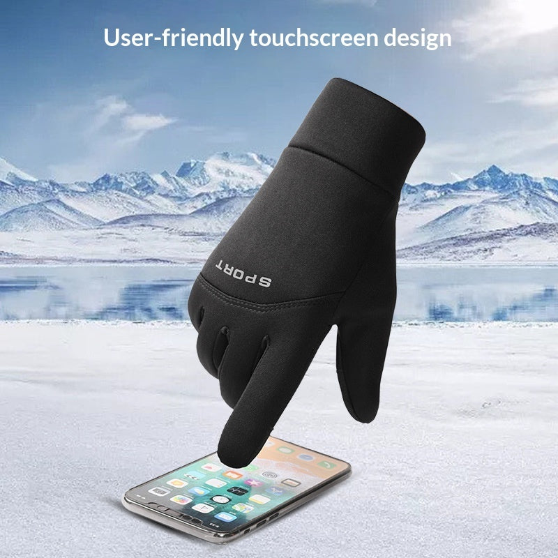 Mens Thermal Gloves Compatible With Touchscreens