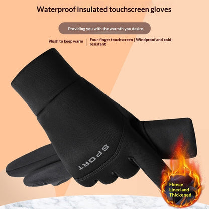 Mens Thermal Gloves Compatible With Touchscreens