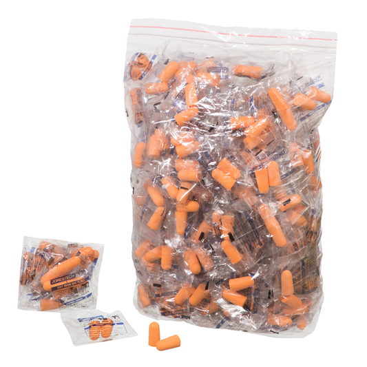 32dB NRR Soft Foam Earplugs - 200 pairs