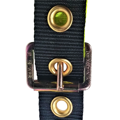 3D Fall Protection Safety Body Tower Harness with Grommets and Back Support