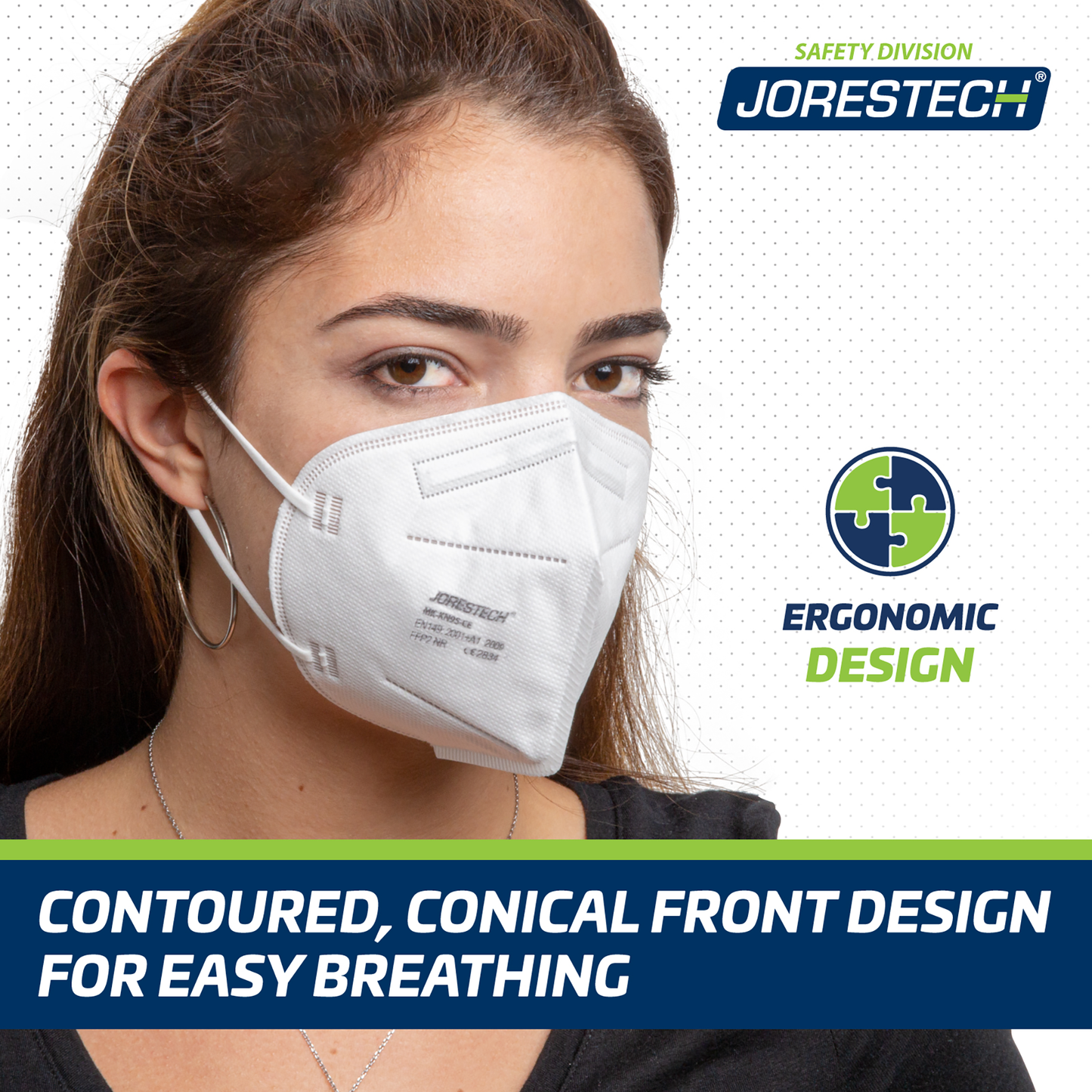 5-Layer KN95 Protective Disposable Face Masks – Pack of 20