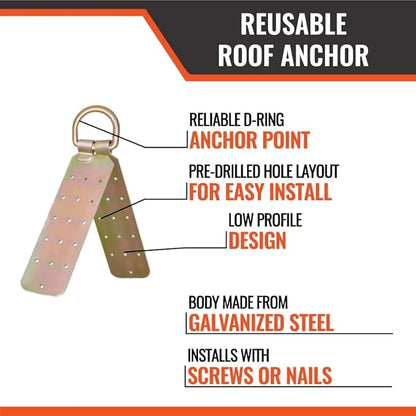 50' Roofer's Safety Bucket Kit