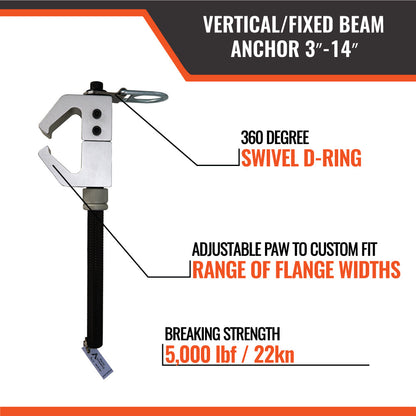 Vertical or Fixed Beam Anchor