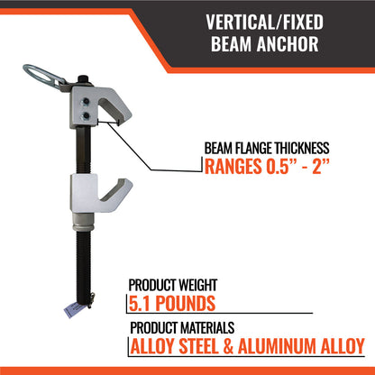 Vertical or Fixed Beam Anchor