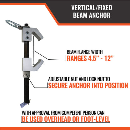 Vertical or Fixed Beam Anchor