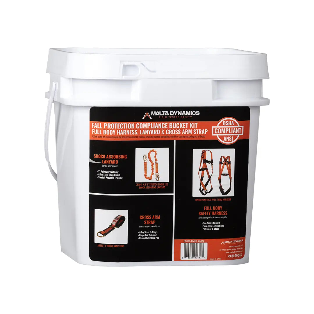 FALL PROTECTION COMPLIANCE KIT WITH ANCHOR STRAP