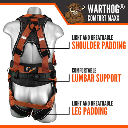 WARTHOG COMFORT MAXX BELTED SIDE D-RING HARNESS