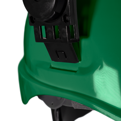 Cap-Style Hard Hat Kit with Mountable Earmuffs and Hi-Transparency Face Shield