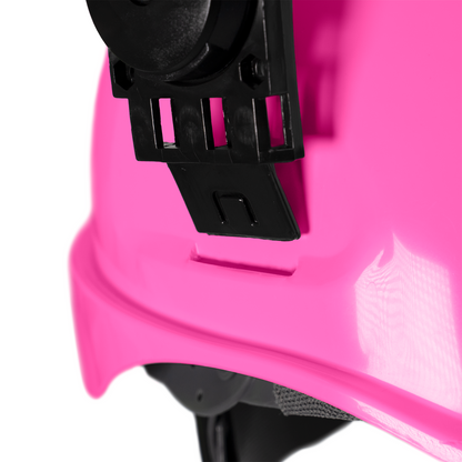 Cap-Style Hard Hat Kit with Mountable Earmuffs and Hi-Transparency Face Shield