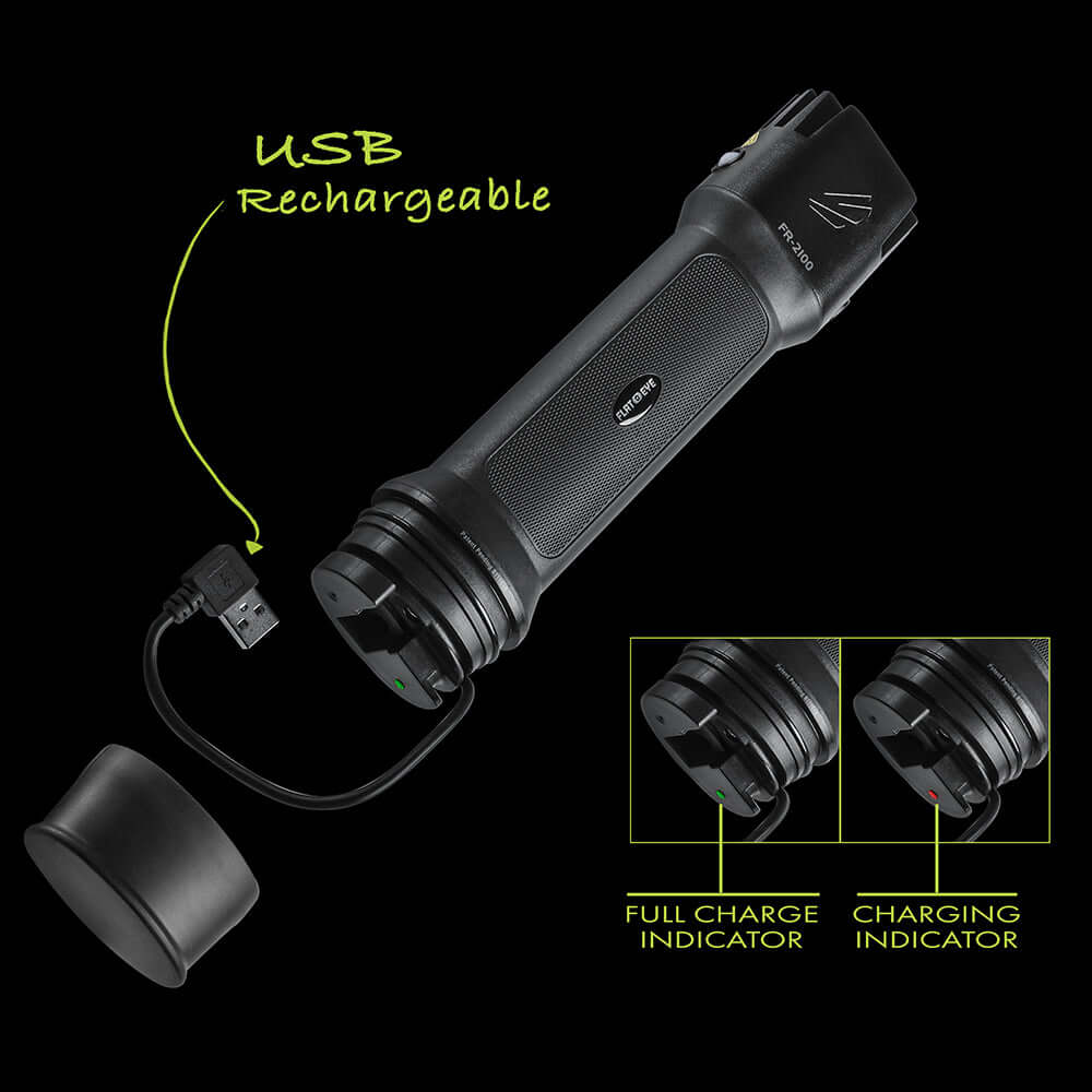 FLATEYE Rechargeable Work Flashlight — 2175 Lumens