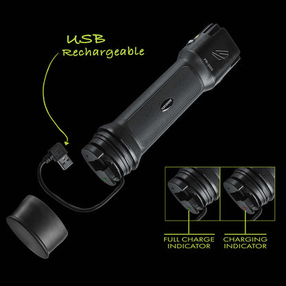 FLATEYE Rechargeable Work Flashlight — 2175 Lumens