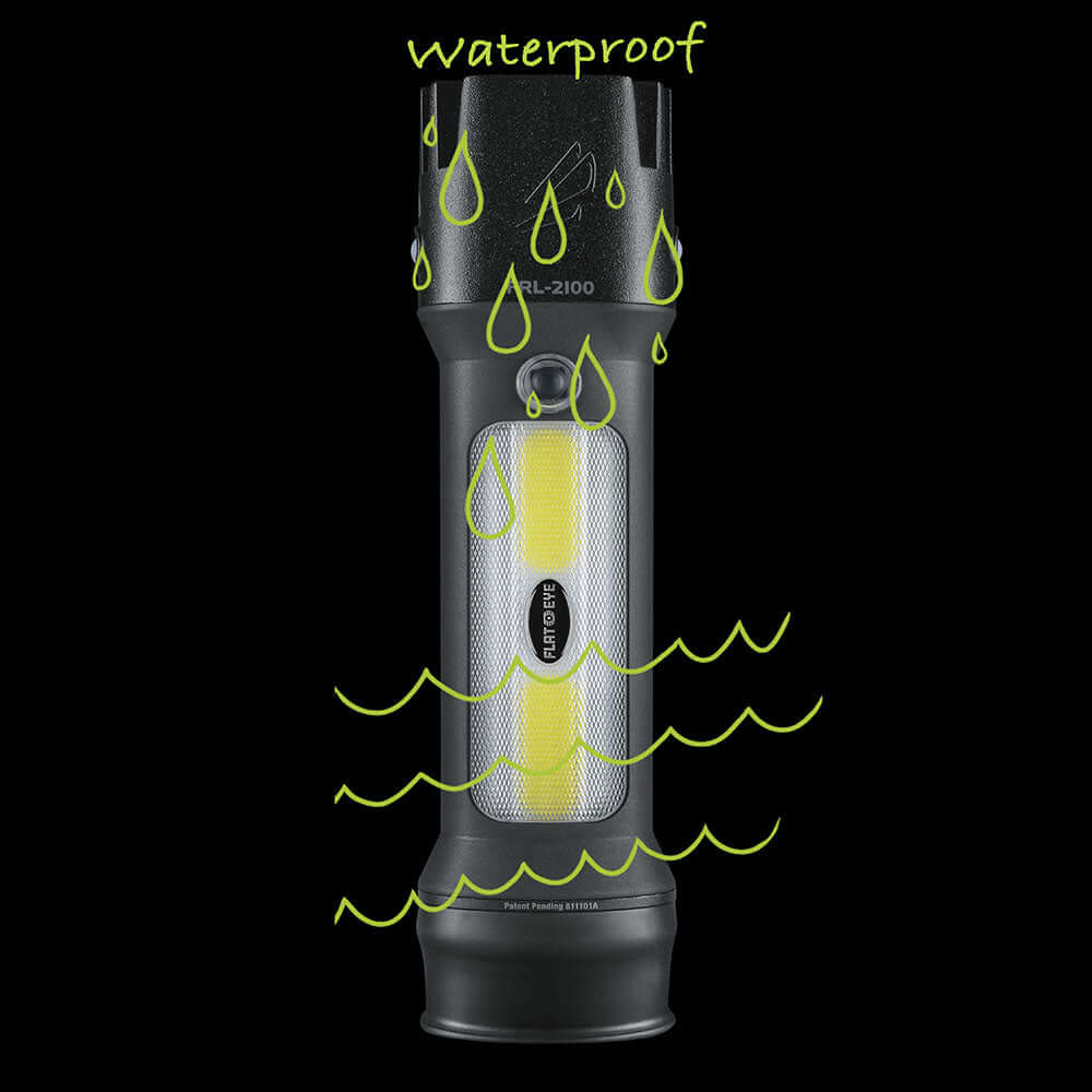 FLATEYE Rechargeable Lantern Flashlight — 2175 Lumens