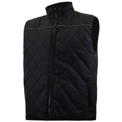 Hi-Vis X-Back Reversible Insulated Safety Vest with Reflective Strips