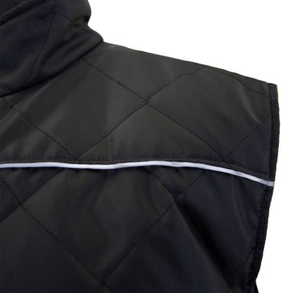 Hi-Vis X-Back Reversible Insulated Safety Vest with Reflective Strips
