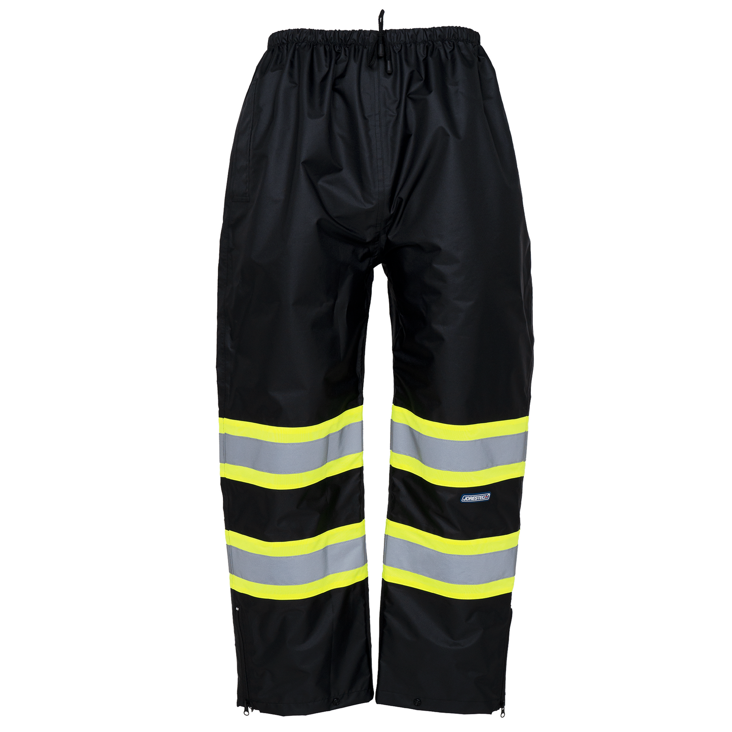 Hi Vis Two Tone Safety Rain Pants With Reflective Stripes