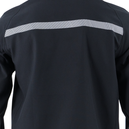 Hi Vis Waterproof Ripstop Jacket with Reflective Heat Transfer Tapes