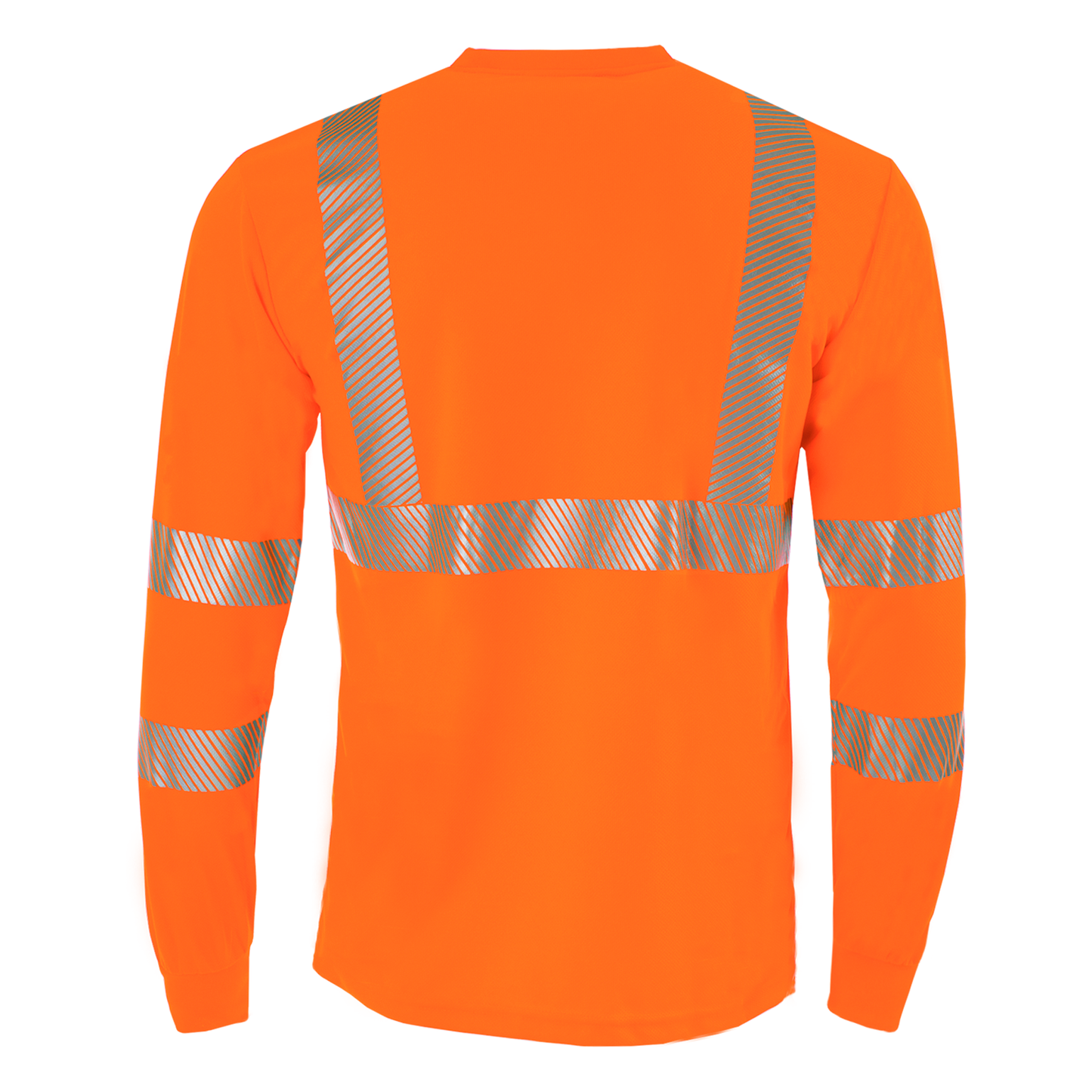 Hi-Vis Heat Transfer Reflective Safety Long Sleeve Shirt