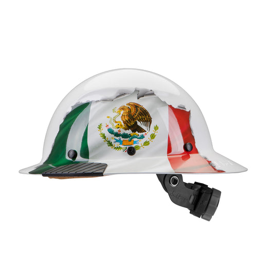 DAX Mexican Flag Full Brim Hard Hat