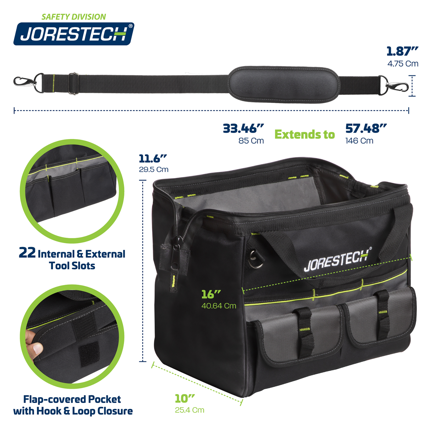 Multipurpose Tool Organizer Bag 30L
