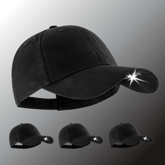 POWERCAP 3.0 Rechargeable LED Headlamp Hats — 4-Pack