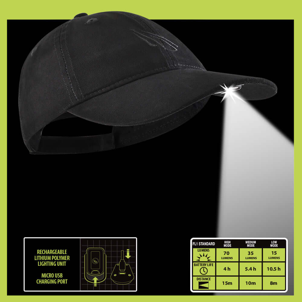 POWERCAP 3.0 Rechargeable LED Headlamp Hats — 4-Pack