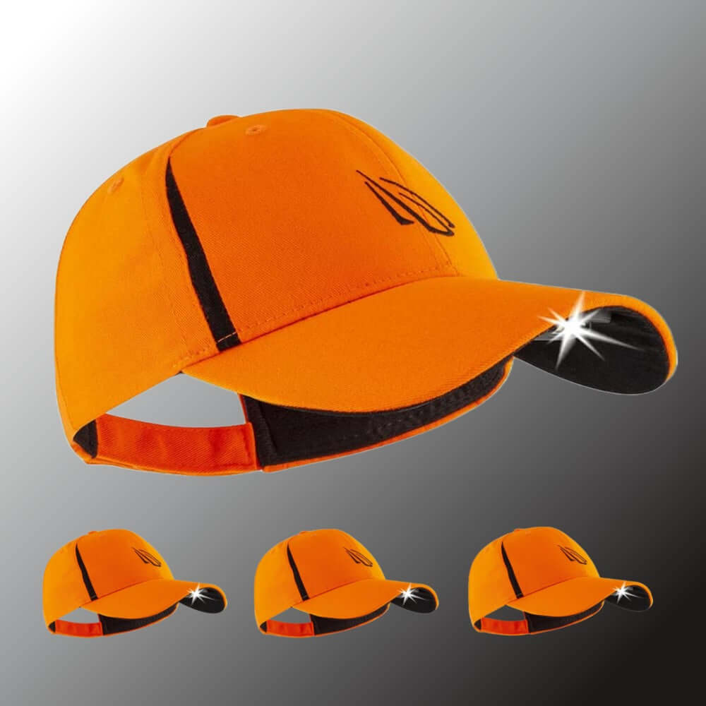 POWERCAP 3.0 Rechargeable LED Headlamp Hats — 4-Pack
