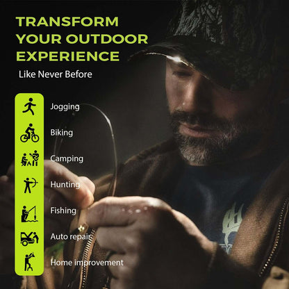 POWERCAP 3.0 Rechargeable LED Headlamp Hat