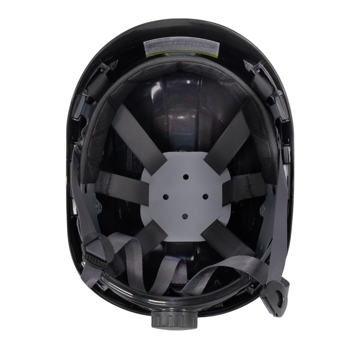 Rescue Hard Hat with Adjustable 6 Point Suspension