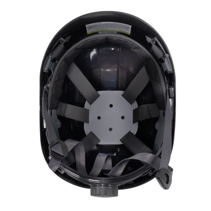 Rescue Hard Hat with Adjustable 6 Point Suspension