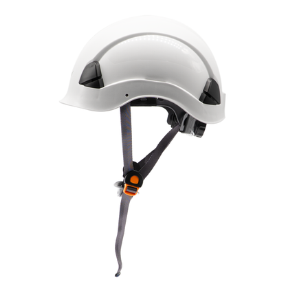 Rescue Hard Hat with Adjustable 6 Point Suspension