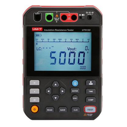 UT513C 5kV Advanced Insulation Resistance Tester