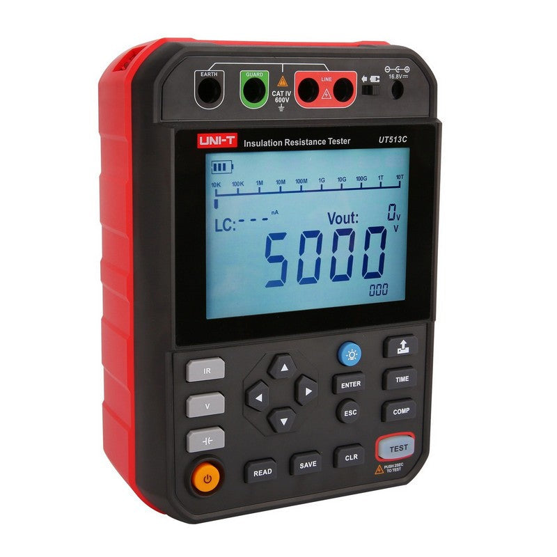 UT513C 5kV Advanced Insulation Resistance Tester