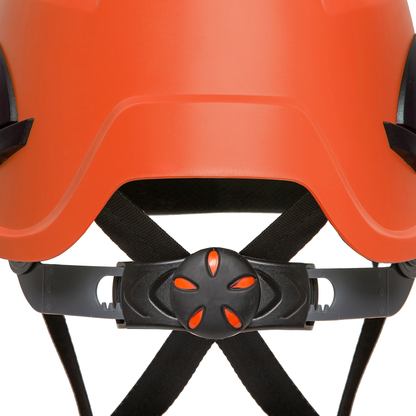 Ventilated Work at Height Hard Hat with Anti-Intrusion Mesh and  4 Point Suspension