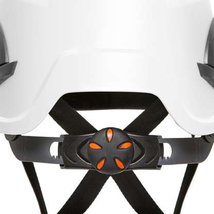 Ventilated Work at Height Hard Hat with Anti-Intrusion Mesh and  4 Point Suspension