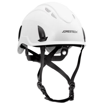 Ventilated Work at Height Hard Hat with Anti-Intrusion Mesh and  4 Point Suspension