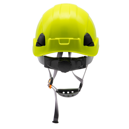 Rescue Hard Hat with Adjustable 6 Point Suspension