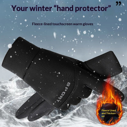 Mens Thermal Gloves Compatible With Touchscreens