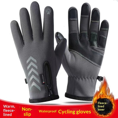Mens Thermal Gloves Compatible With Touchscreens