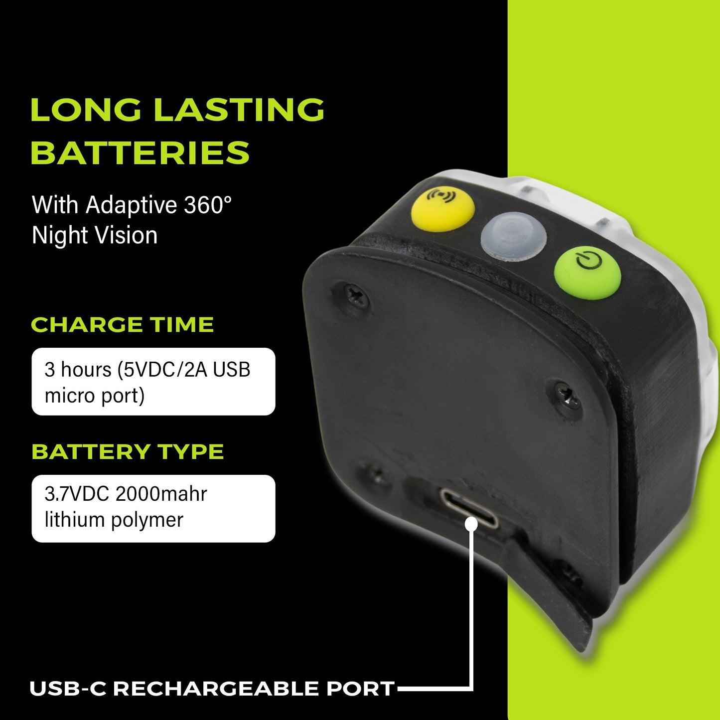Adaptev Rechargeable Smart LED Headlamp